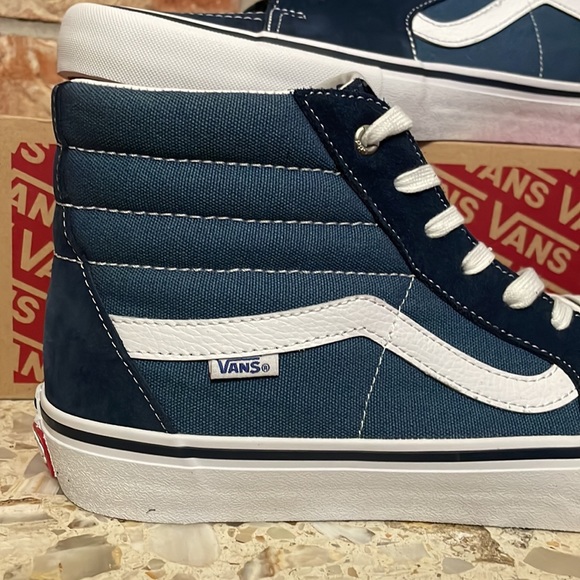 Vans Sk8 Hi Pro navy/stv navy - Picture 8 of 9